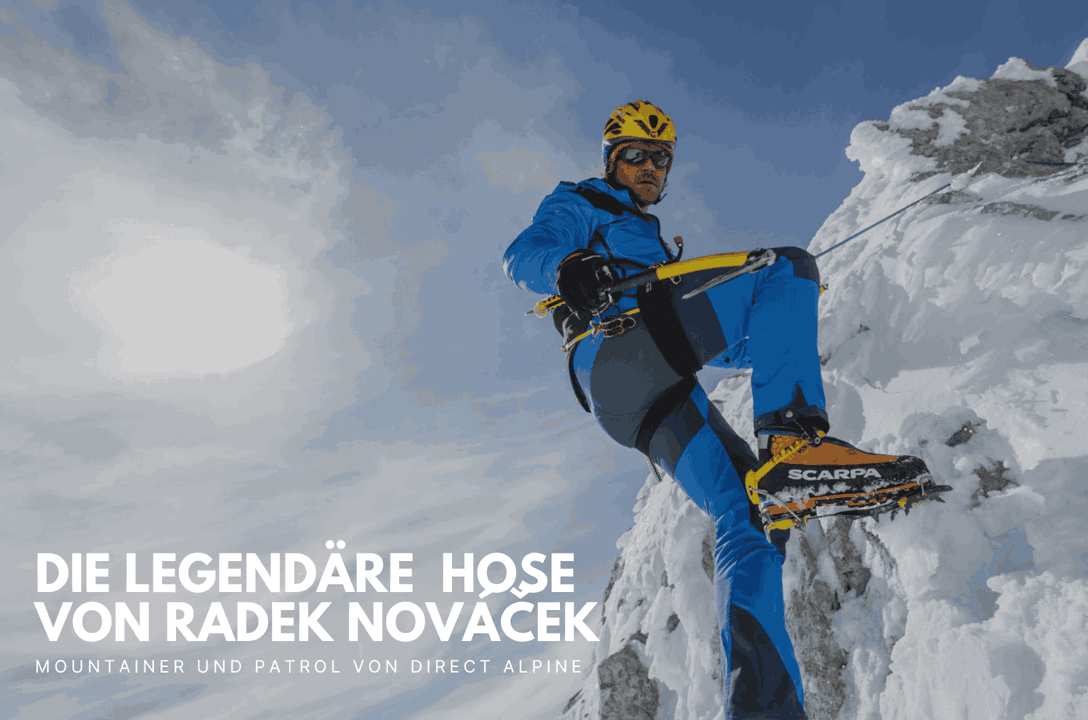 Die legendäre DIRECT ALPINE Hose von Radek Nováček
