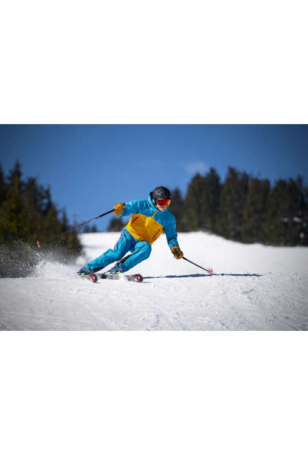 Fotogalerie Wasserdichte Herren-Hardshelljacke DEAMON mango/ocean