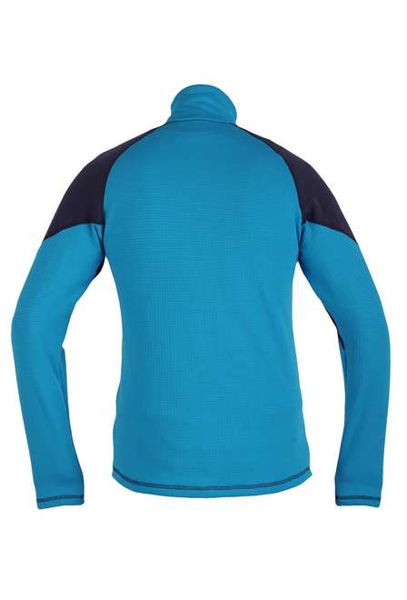 Fotogalerie Herren-Outdoorsweatshirt GRID indigo/ocean