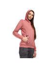 Fotogalerie Damen-Outdoorsweatshirt HOODIE TECH LADY coral