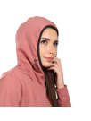 Fotogalerie Damen-Outdoorsweatshirt HOODIE TECH LADY coral