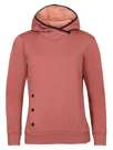 Fotogalerie Damen-Outdoorsweatshirt HOODIE TECH LADY coral