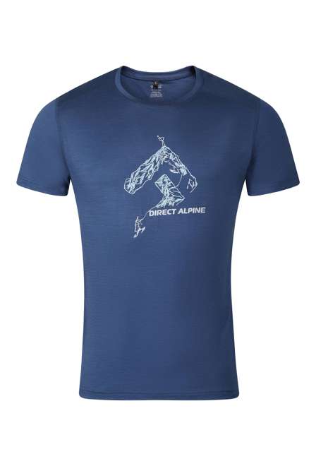 Fotogalerie Herrenshirt aus Merino FURRY navy (Rock way)