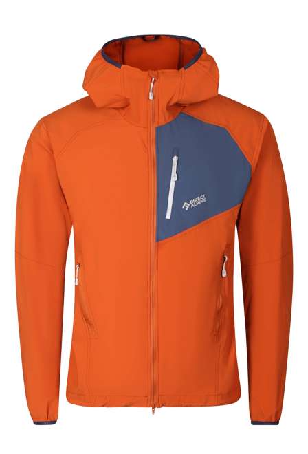 Fotogalerie Herren-Outdoorjacke DRU LIGHT cinnamon/navy
