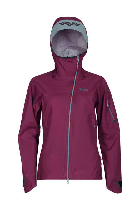 Fotogalerie Damen-Hardshelljacke GUIDE LADY cherry/arctic