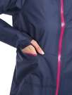 Fotogalerie Wasserdichte und ultraleichte Damen-Hardshelljacke CYCLONE LADY navy/orchid