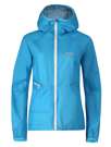 Fotogalerie Wasserdichte und ultraleichte Damen-Hardshelljacke CYCLONE LADY ocean/grey