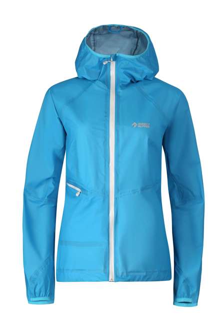 Fotogalerie Wasserdichte und ultraleichte Damen-Hardshelljacke CYCLONE LADY ocean/grey