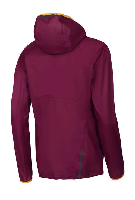 Fotogalerie Wasserdichte und ultraleichte Damen-Hardshelljacke CYCLONE LADY cherry/mango