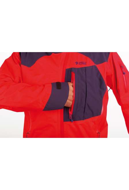 Fotogalerie Herren-Hardshelljacke Guide brick/indigo