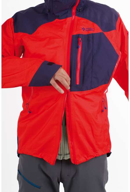 Fotogalerie Herren-Hardshelljacke Guide brick/indigo