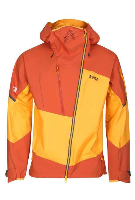 Fotogalerie Herren-Hardshelljacke GUIDE cinnamon/mango