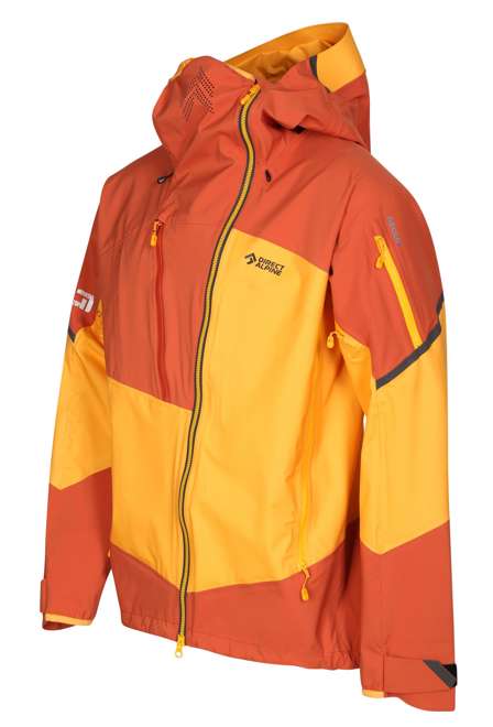 Fotogalerie Herren-Hardshelljacke GUIDE cinnamon/mango