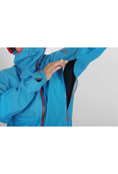 Fotogalerie Herren-Hardshelljacke GUIDE ocean/brick