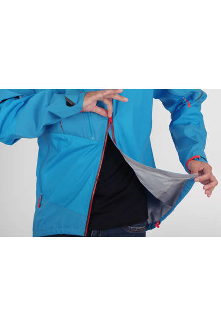Fotogalerie Herren-Hardshelljacke GUIDE ocean/brick