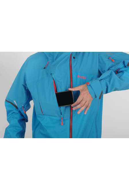 Fotogalerie Herren-Hardshelljacke GUIDE ocean/brick