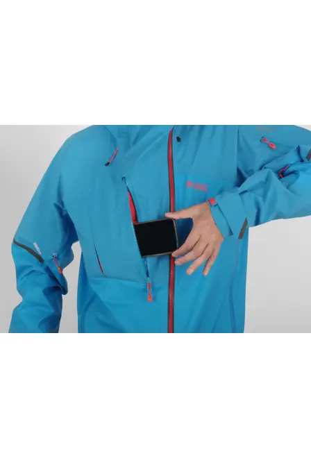 Fotogalerie Herren-Hardshelljacke GUIDE ocean/brick