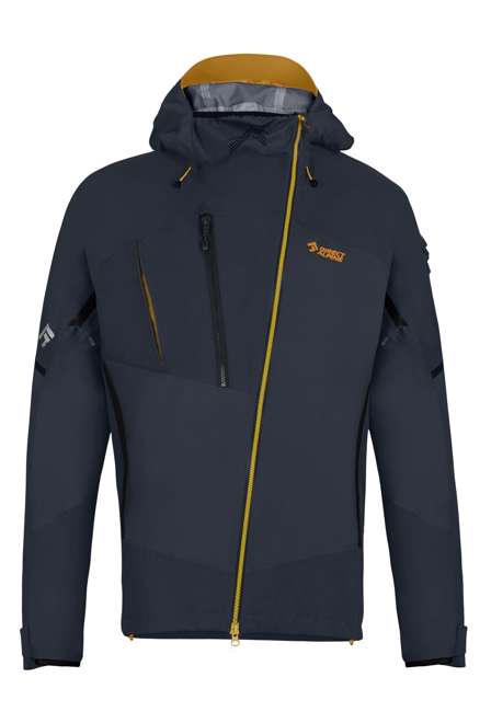Fotogalerie Herren-Hardshelljacke GUIDE anthracite/mango
