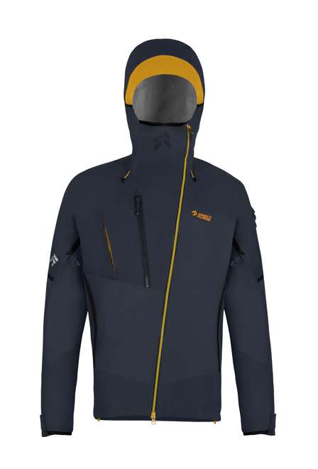 Fotogalerie Herren-Hardshelljacke GUIDE anthracite/mango