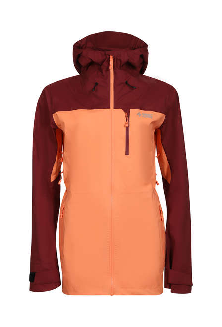 Fotogalerie Wasserdichte Damenjacke RAVEN LADY coral/palisander
