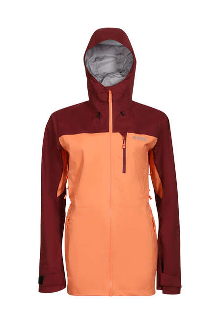 Fotogalerie Wasserdichte Damenjacke RAVEN LADY coral/palisander
