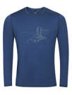 Fotogalerie Herren Merino-Shirt FURRY LONG navy (Northbound)