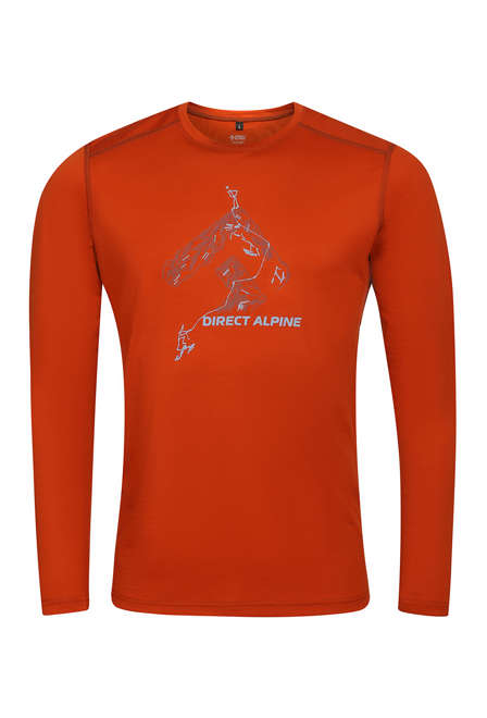 Fotogalerie Herren Merino-Shirt FURRY LONG cinnamon (Rock way)