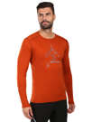 Fotogalerie Herren Merino-Shirt FURRY LONG cinnamon (Rock way)