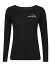Fotogalerie Damen-Funktionsshirt aus Merino FURRY LADY black (Simple lines)