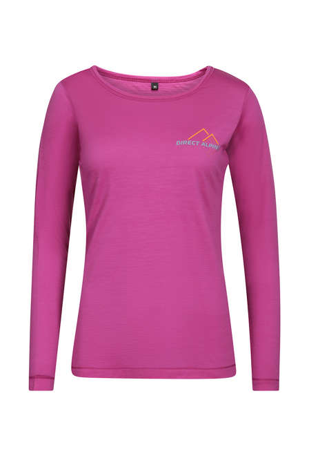 Fotogalerie Damen-Funktionsshirt aus Merino FURRY LADY orchid (Simple lines)