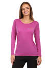 Fotogalerie Damen-Funktionsshirt aus Merino FURRY LADY orchid (Simple lines)