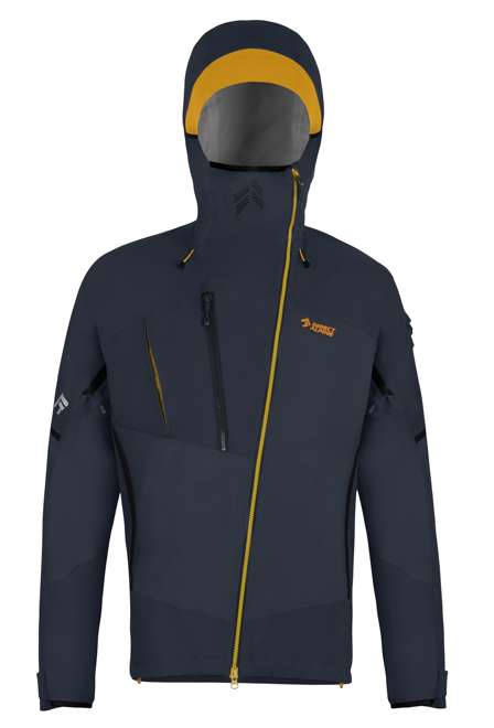 Fotogalerie Herren-Hardshelljacke GUIDE anthracite/mango