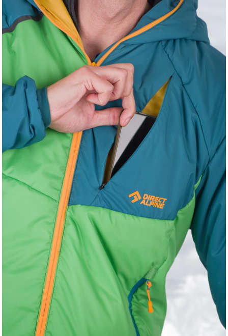 Fotogalerie Herren-Daunenjacke UNIQ green/emerald