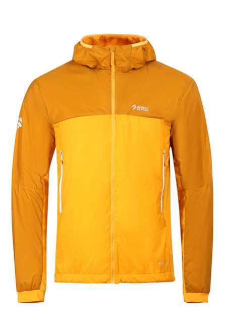 Fotogalerie Winddichte Herren-Thermojacke ALPHA JACKET mango/caramel