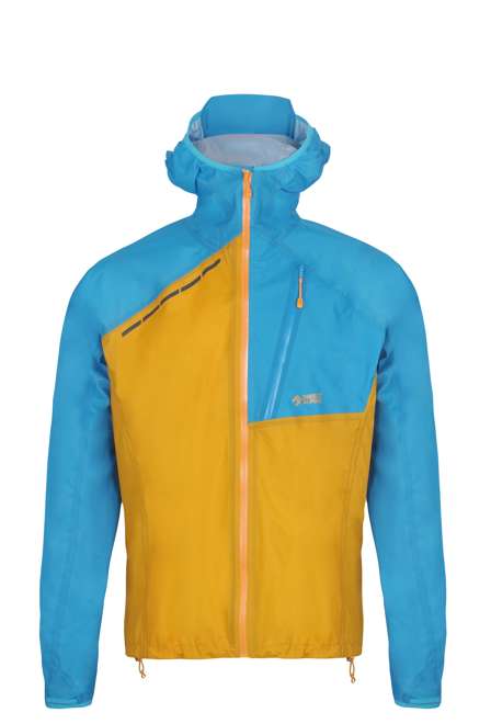 Fotogalerie Wasserdichte Herren-Hardshelljacke  CYCLONE mango/ocean