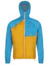 Fotogalerie Wasserdichte Herren-Hardshelljacke  CYCLONE mango/ocean
