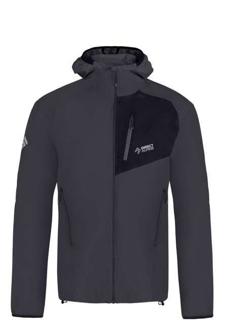 Fotogalerie Herren-Outdoorjacke DRU LIGHT anthracite/black