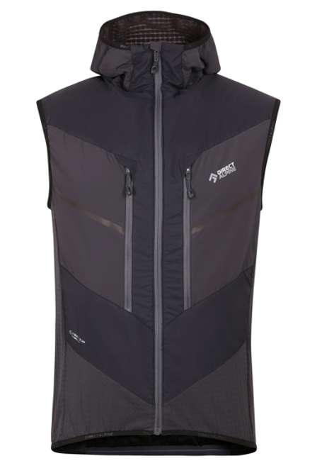 Fotogalerie Herren Outdoorweste ALPHA VEST anthracite