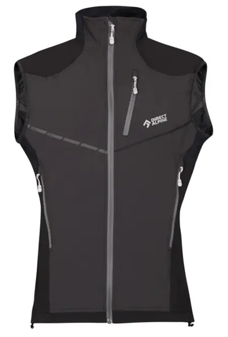Fotogalerie Herren-Outdoorweste SPIKE anthracite/black