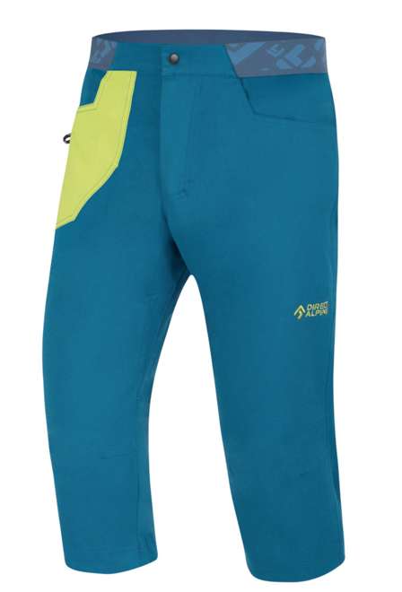 Fotogalerie Herren-Kletterhose CAMPUS 3/4 petrol/lime