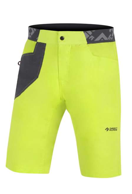 Fotogalerie Herren-Klettershorts CAMPUS SHORTS lime/anthracite