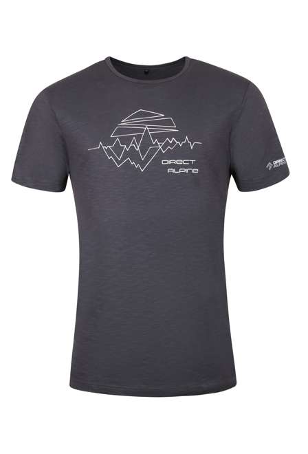 Fotogalerie Herren-Baumwollshirt BOSCO anthracite (Geometric)