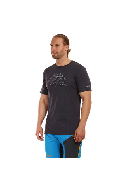 Fotogalerie Herren-Baumwollshirt BOSCO anthracite (Geometric)