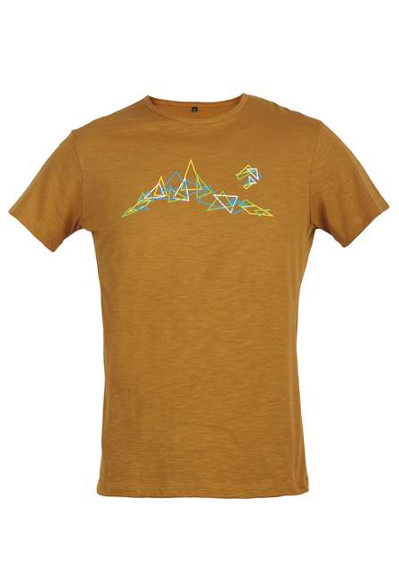 Fotogalerie Herren-Baumwollshirt BOSCO caramel (Triangles)