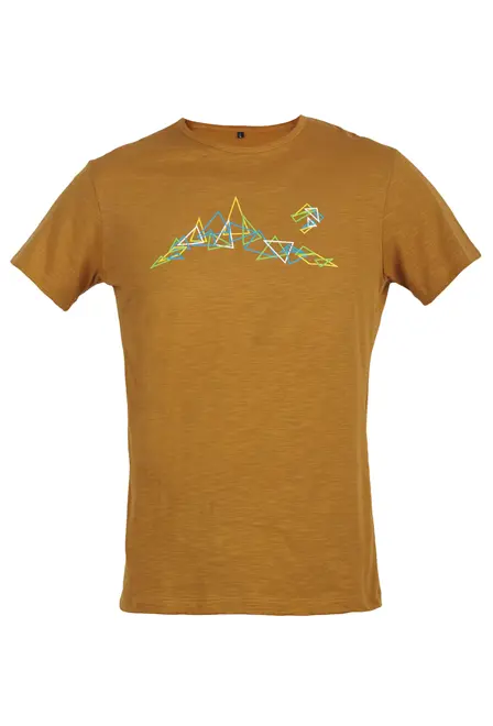 Fotogalerie Herren-Baumwollshirt BOSCO caramel (Triangles)