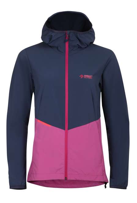 Fotogalerie Outdoorjacke für Damen BRENTA LADY navy/orchid