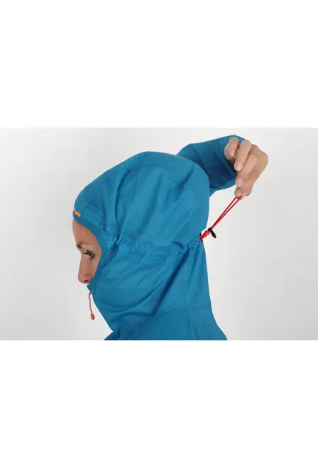 Fotogalerie Wasserdichte und ultraleichte Damen-Hardshelljacke CYCLONE LADY CYCLONE ocean/coral