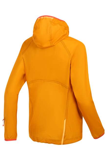 Fotogalerie Wasserdichte und ultraleichte Damen-Hardshelljacke CYCLONE LADY CYCLONE mango/brick