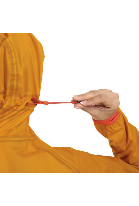 Fotogalerie Wasserdichte und ultraleichte Damen-Hardshelljacke CYCLONE LADY CYCLONE mango/brick