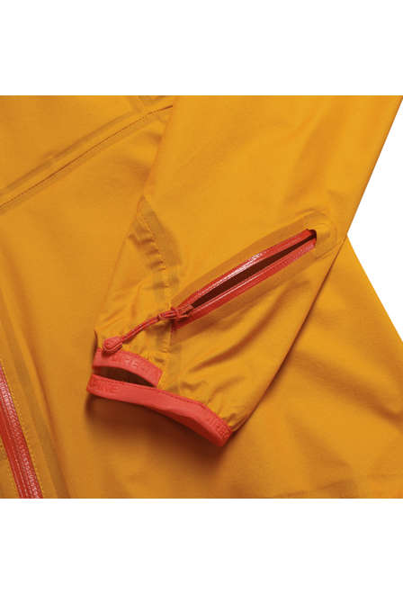 Fotogalerie Wasserdichte und ultraleichte Damen-Hardshelljacke CYCLONE LADY CYCLONE mango/brick